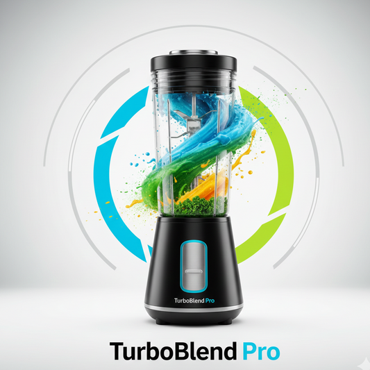 TurboBlend Pro™: The Cordless High-Speed Blender That Crushes Ice in Seconds